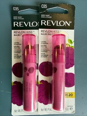 Revlon Kiss Balm SPF 20 - Berry Burst Duo